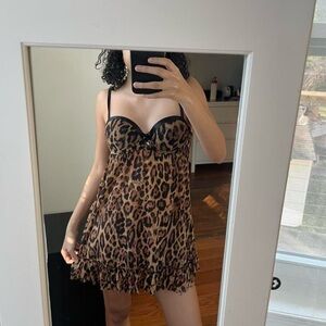 Baby Phat Leopard Print Chemise